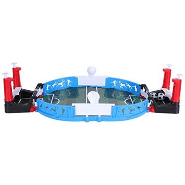 Imagem de Conjunto de jogo de futebol de mesa, mini jogo de futebol de mesa para 2 pessoas, brinquedo de jogo de futebol interativo de mesa para jogo de festa familiar de aniversário de Natal