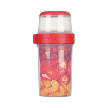 Imagem de Copo Portátil Para Café Da Manhã, Recipiente De Plástico Para Salada, 