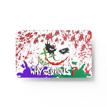 Imagem de Capa de cartão de crédito, Coringa, 4 peças em 1 - skin de cartão de débito, banco, EBT, metro, cartão chave - removível, adesivo de cartão de crédito