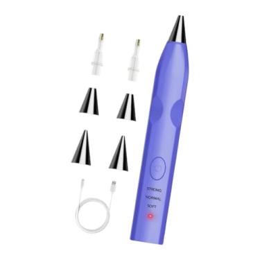 Imagem de oshhni Caneta elétrica para pintura com diamantes, com bomba de vácuo integrada e pontas de reposição para artesãos adultos e iniciantes, Rosa