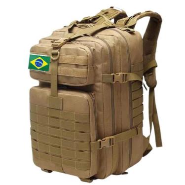 Imagem de Mochila militar 50l camping original 1000d impermeavel com divisorias 