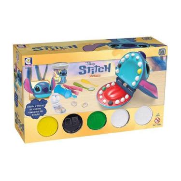 Imagem de Massinha de modelar Stitch Dentista Disney - Cotiplás