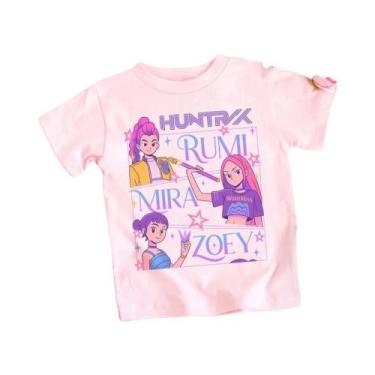 Imagem de Camiseta Infantil De Verão Com Estampa De Anime E Meme, Gola Redonda, 