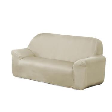 Imagem de Conjunto de três capas para sofá Elegante e encantador capa para sofa de 3 lugares，manta de sofa，capa para sofá 2 e 3 lugares(PALHA)