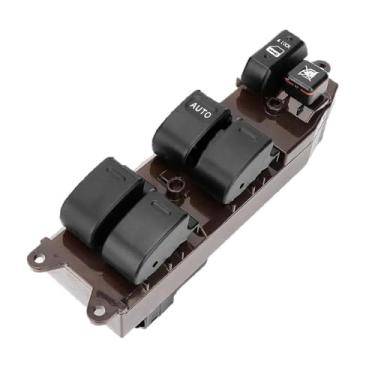 Imagem de Botões do vidro elétrico, interruptor principal do vidro elétrico, lado do motorista, para Corolla, Matrix, Camry, Sienna, Scion e Pontiac (código 8482001021). Interruptor de controle do vidro.