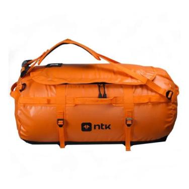 Imagem de Mochila Duffle Bag 90L Laranja Para Viagens Camping Nautika - NTK