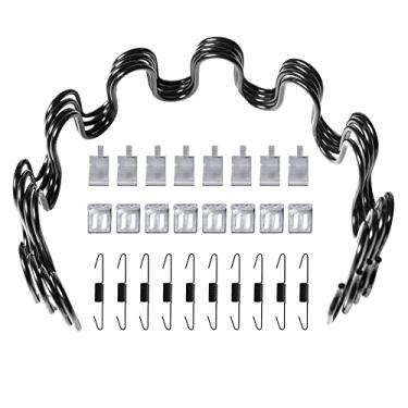 Imagem de yaaqoo Kits de substituição de reparo de assento de mola de estofamento de 45,7 cm para móveis, sofá, poltrona, poltrona, poltrona, poltrona