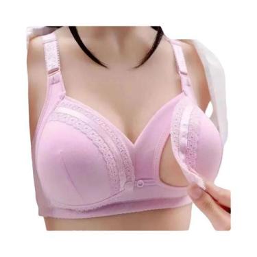 Imagem de Sutiã De Amamentação plus Size Respirável E Confortável Para a Pele, C