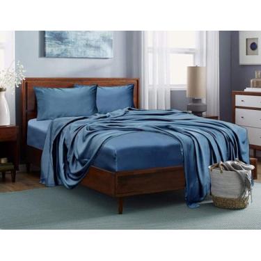 Imagem de Lençol com elástico Linenwalas Viscose derivado de bambu King Size