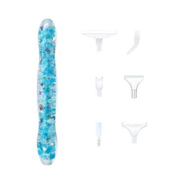 Imagem de Conjunto De Canetas Luminosas 5D Para Pintura Diamante Com Pontas De R