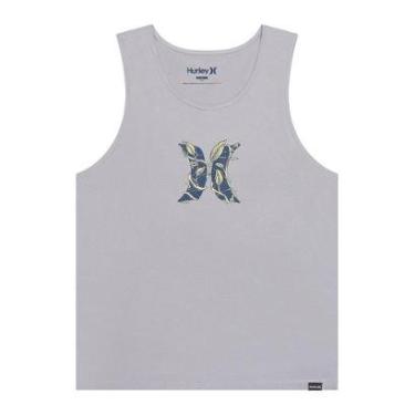 Imagem de Regata Hurley Icon Garden SM26 Masculina-Masculino
