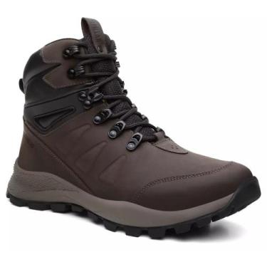 Imagem de Bota Bjorn Adventure Marrom Confort Plus Couro Legítimo Visual Robusto