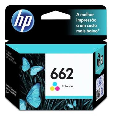 Imagem de Cartucho Original Hp 662 Color
