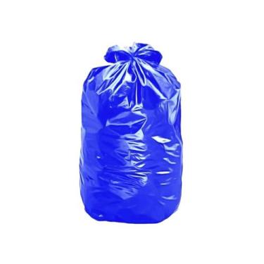 Imagem de Pacote saco lixo AZUL P5 20l 100un - bk