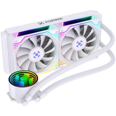 Imagem de Water Cooler 240mm Fortrek Breezy, RGB, White - Breezy 240 Br