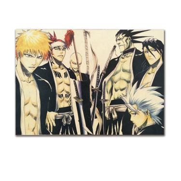 Imagem de Pôster Bleach Vintage Kraft Paper Anime 51,5x36cm