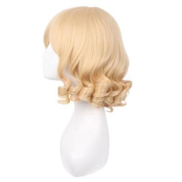 Imagem de Peruca de cosplay Rozens Maidens Roses Busters 35 cm de cabelo sintéti