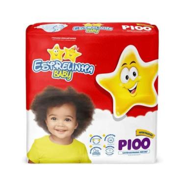 Imagem de Fralda Estrelinha Hiper P C/100 Unidades - Estrelinha Baby