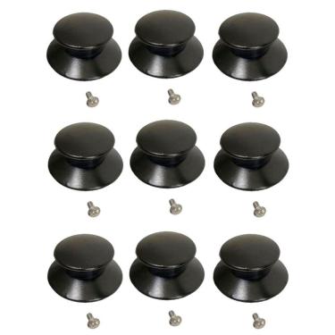 Imagem de Kit 9 Pegador Puxador Panela Tampa Vidro E Ferro E Parafuso