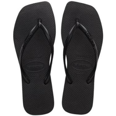 Imagem de Chinelo Feminino Havaianas Tiras Finas Casual Slim Square-Feminino