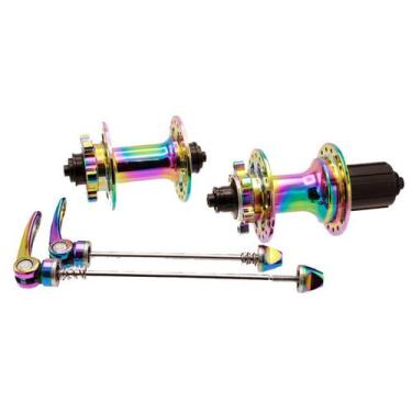 Imagem de Cubo Dianteiro/Traseiro Barulhento Camaleão 36f Alumínio Blocagem K7 -