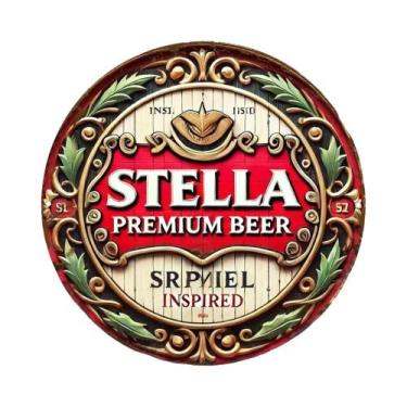 Imagem de Placa De Alumínio Com Logotipo Vintage Bacardi, 7,8x7,8 Polegadas, Dec