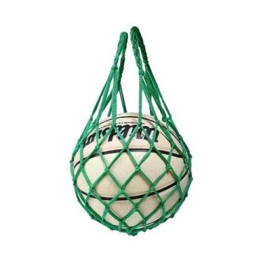 Imagem de Bolsa De Rede De Nylon Para Basquete Juvenil, Sacola De Armazenamento 