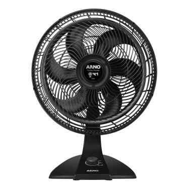 Imagem de Ventilador Mesa E Parede 2 Em 1 Preto 40cm 220v Turbo - Arno