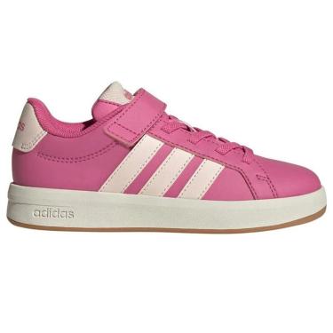 Imagem de Tênis Infantil Meninas Adidas Grand Court 3.0 Rosa - JP937-Feminino