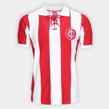 Imagem de Camisa Internacional 1909 Masculina - Betel Sport, Vermelho, Branco, M