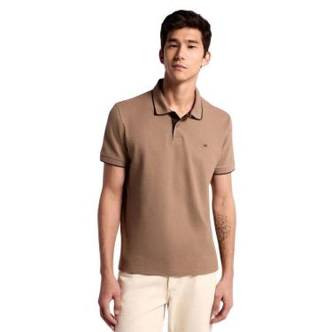 Imagem de Camiseta Hering Polo Básica Masculina Em Piquet Com Bordado-Masculino