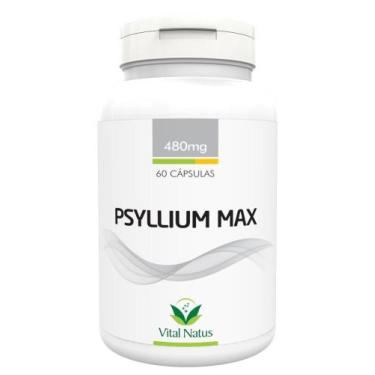 Imagem de Psyllium Max - 60 Cápsulas (480mg) - Vital Natus