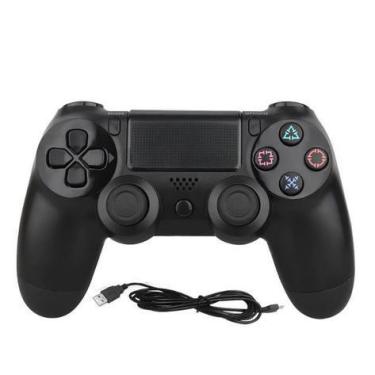 Imagem de Controle Compatível para Ps4  Wireless Play 4 Sem Fio Preto marca j.x 