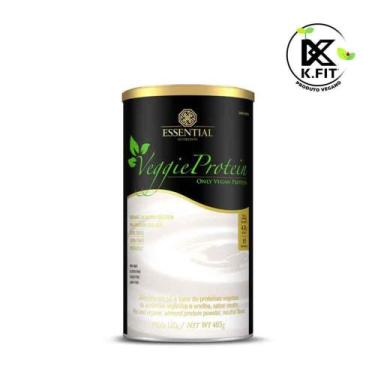 Imagem de Veggie Whey Protein 405g Neutro Essential - Essential Nutrition