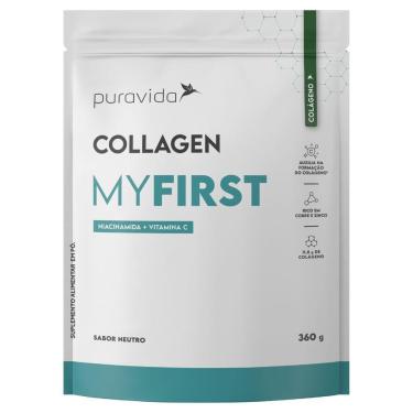 Imagem de Proteina Colageno Hidrolisado My First Neutro 360g PuraVida-Unissex