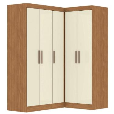 Imagem de Guarda Roupas Modulado de Canto Madrid com 5 Portas Maxel