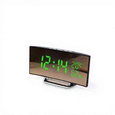 Imagem de Relógio Digital LED de Mesa com Alarme - Tudo em Caixa