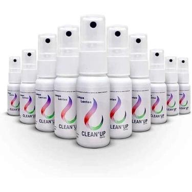 Imagem de Kit 10 Limpa Lentes Spray De Óculos E Telas - Clean Up