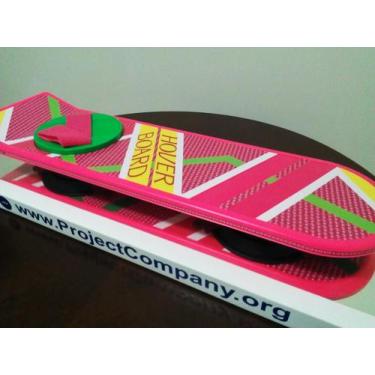 Imagem de Skate Hoverboard Flutuante V2 - De Volta Para o Futuro - Tamanho Real 