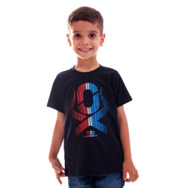 Imagem de Camiseta T-Shirt Infantil Country Menino Familia OX Horn -, Preto, 10