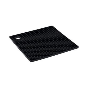 Imagem de Descanso panela 5349 quadrado preto 17x17cm weck - Weck Utilidades, PR