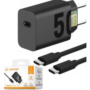 Imagem de Carregador Turbo 50w Tipo C Para Samsung Motorola Xiaomi LG - Lehmox