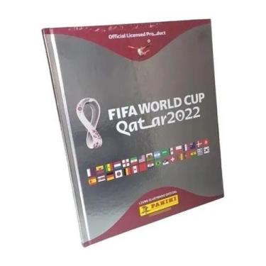Imagem de Álbum Completo Copa Do Mundo Fifa Qatar 2022 Capa Dura Prata + Kit de 