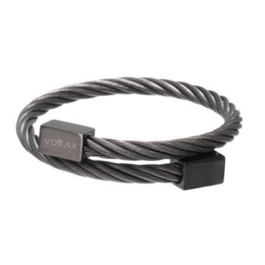 Imagem de Bracelete DotSquare Preto - Vorax Acessórios