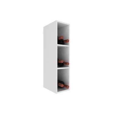Imagem de Nicho de Cozinha Modulado Garrafeiro CZ-3318 20cm Branco Tecno Mobili