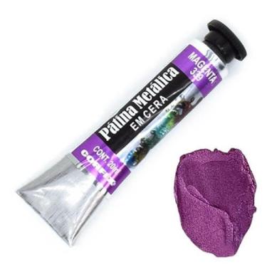 Imagem de Pátina Metálica em Cera Corfix 20ml, 339 MAGENTA