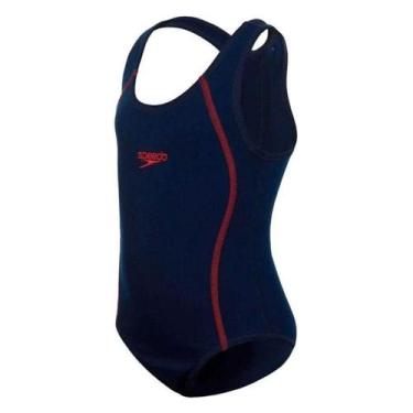 Imagem de Maiô Infantil Speedo Acqua Basic Marinho - 029502, 16