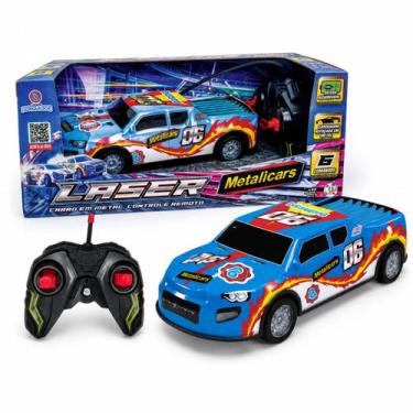 Imagem de Carro De Controle Remoto Metalicars Laser Sortido - Polibrinq