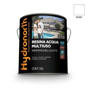 Imagem de Resina Multiuso Resina Acqua Multiuso Incolor para Proteger, Impermeabilizar e Dar Acabamento Transparente e Brilhante