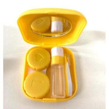 Imagem de Estojo para lentes de contato - Orange, Amarelo